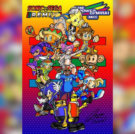 SONIC AND SEGA FANJAM X THEPOWEROFMIRAI (JONATHAN MORRIS)